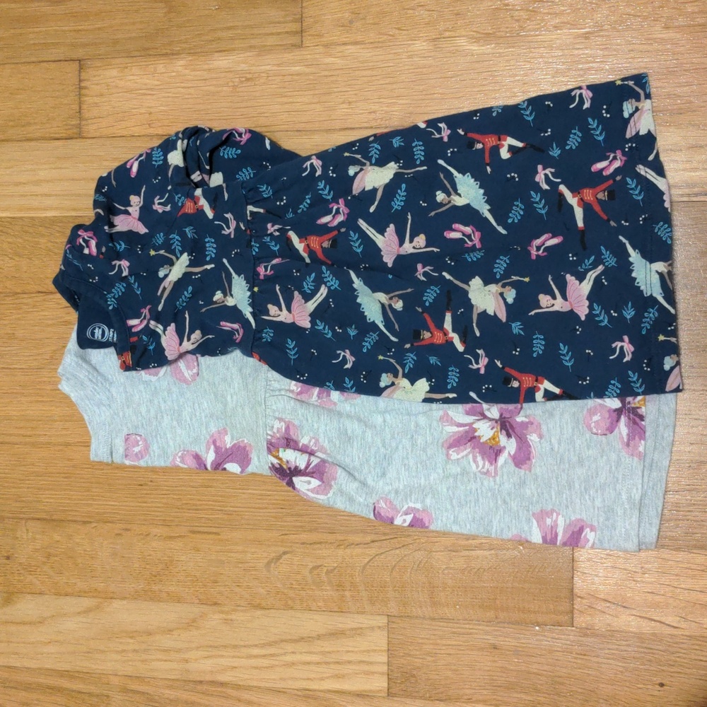 Lot of two 18-24mo/2T long sleeve dresses